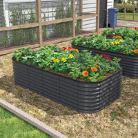 24”H raised flower bed