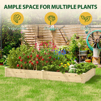4ft x 8ft plant bed