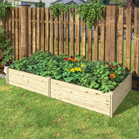 Large Wooden Bed