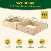 raised veg bed 4x8