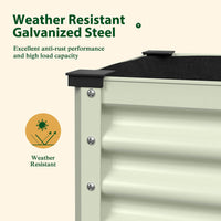 Galvanized Steel Planter with Legs