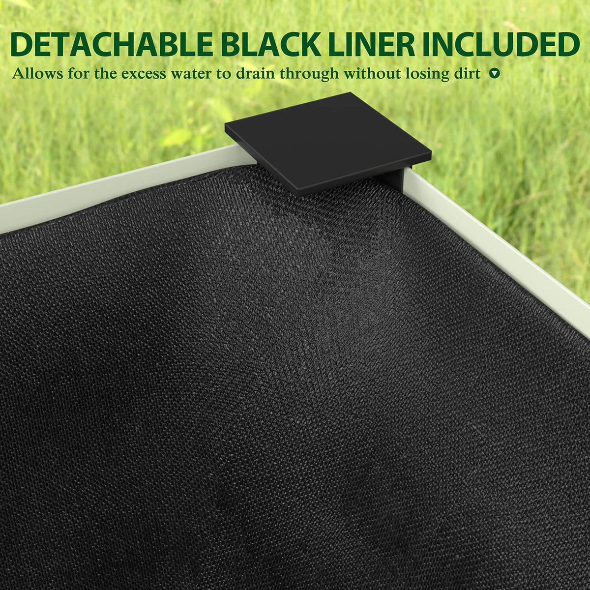 Elevated Garden Bed with Liner