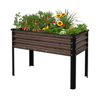 Galvanized Raised Garden Bed from Veikous