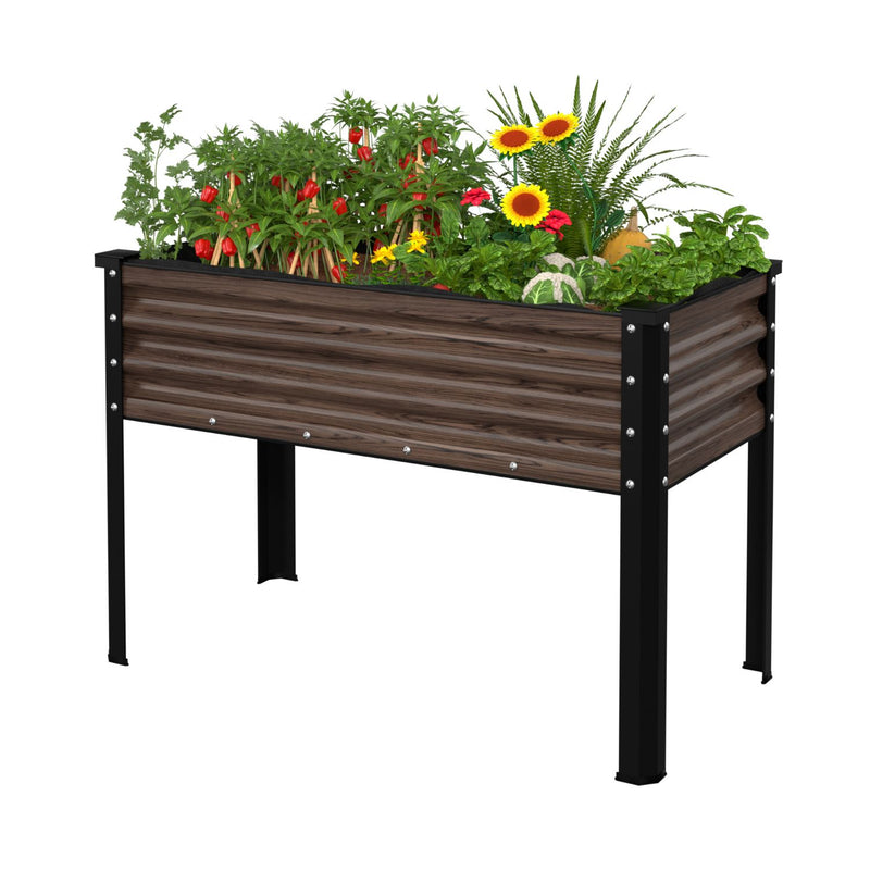 Galvanized Raised Garden Bed from Veikous