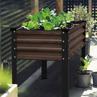 Elevated Planter Box for Veggies, Rustic