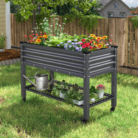 33" Tall Planter Box on Wheels