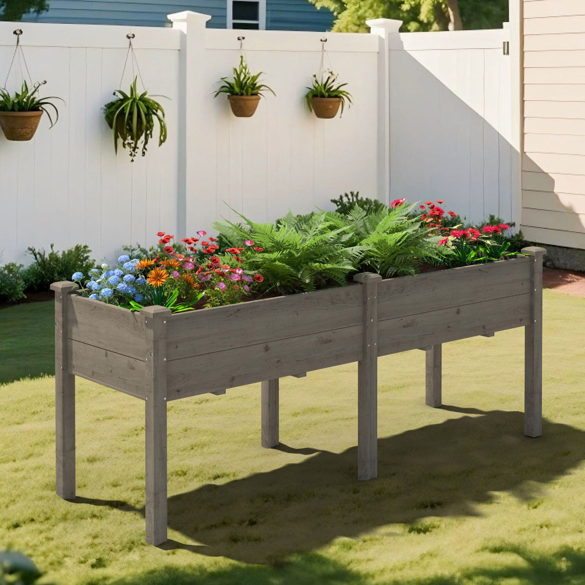 planter boxes raised