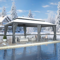 metal roof pavilion kit