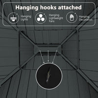 Veikous Ourdoor Pavilion with Hooks