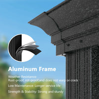 Weather-Resistant Double Roof Hardtop Gazebo