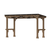Wood Grill Gazebo, 6'× 13' 