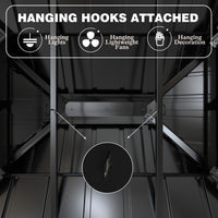 12 x 16 gazebo with hanging hooks