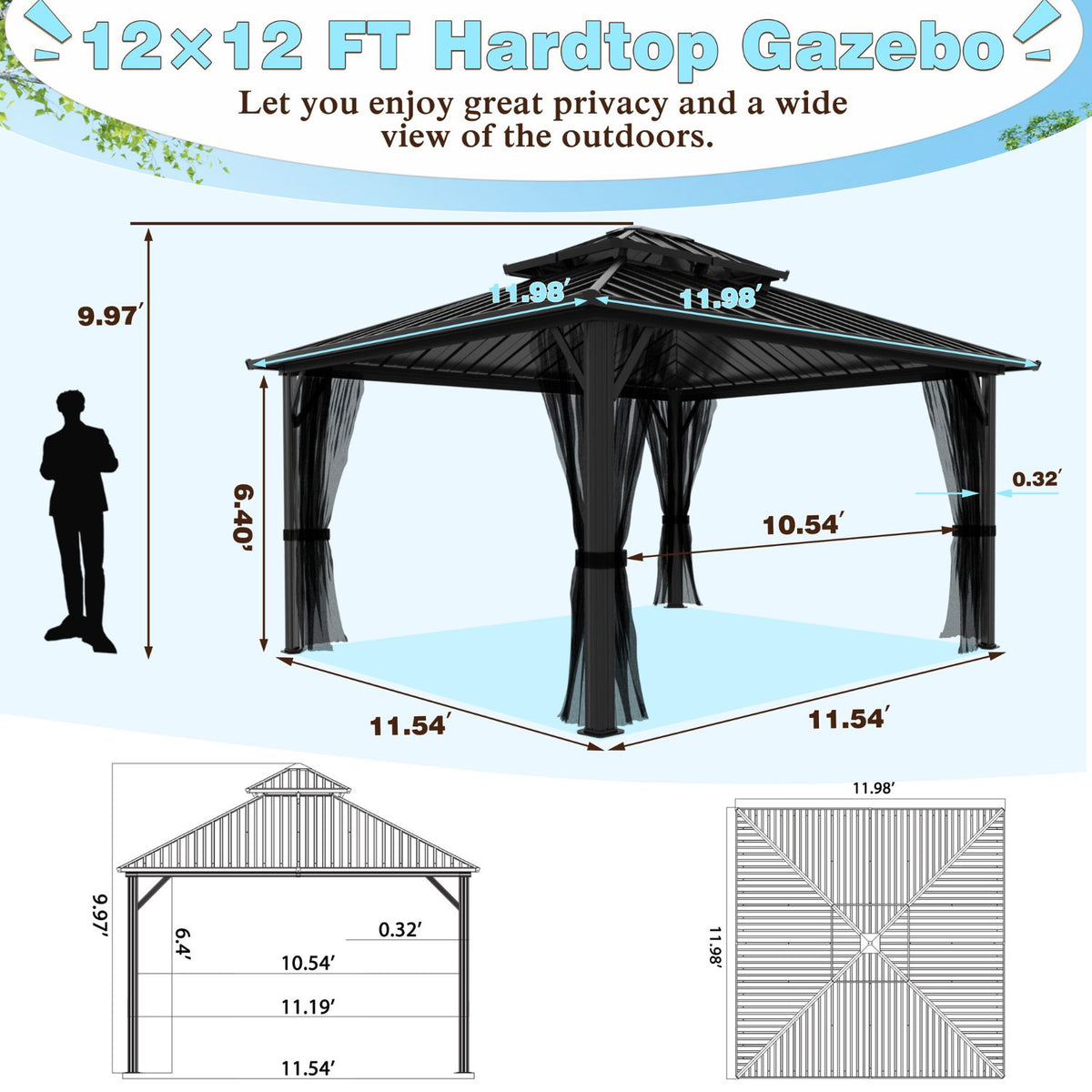 big lots gazebo 12×12