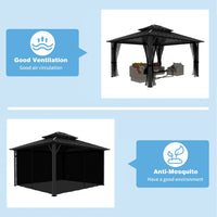 gazebo with metal roof
