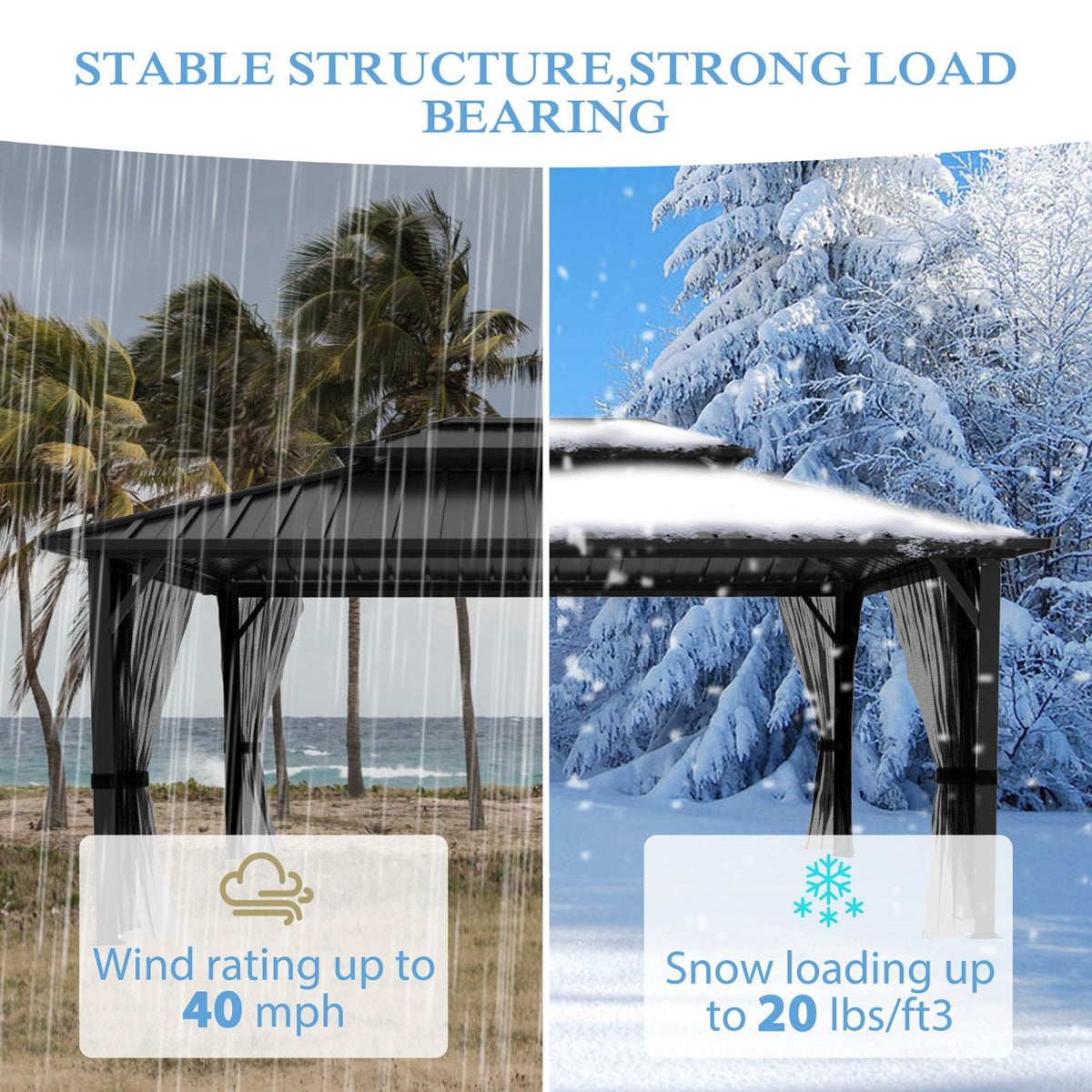 Heavy Duty Gazebo for Outdoor