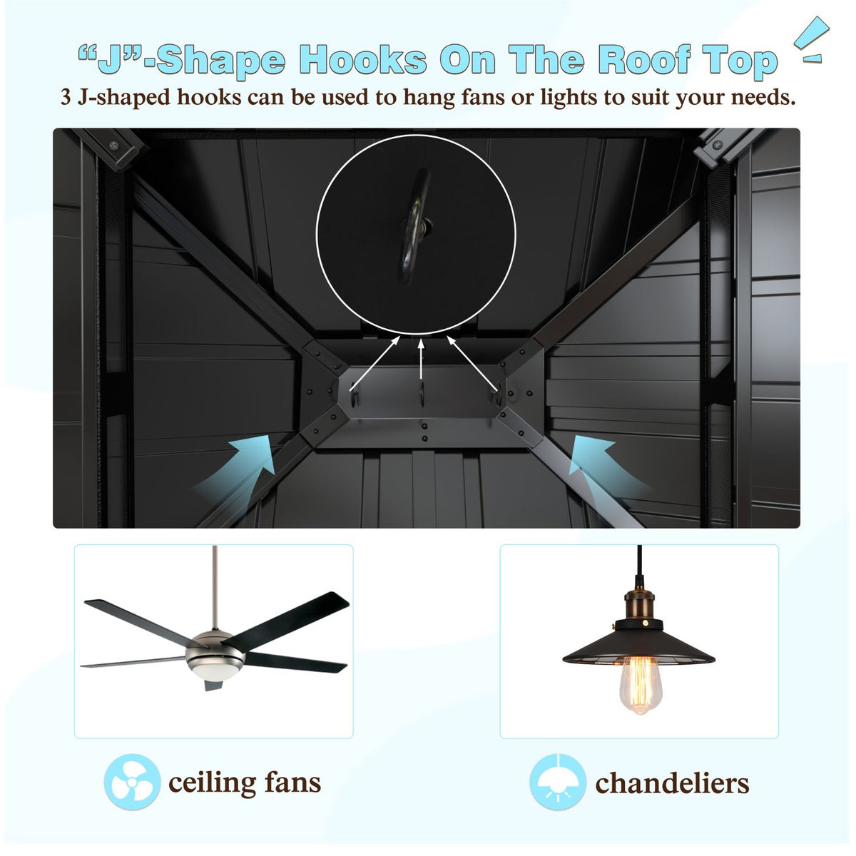 metal roof gazebo 12x14