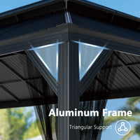 patio gazebo with metal roof