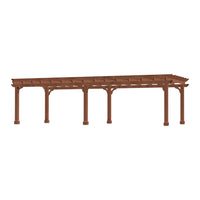 12x20 Cedar Wood Pergola for Patio