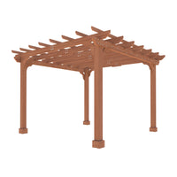 VEIKOUS Wood Pergola, 12 X 12ft