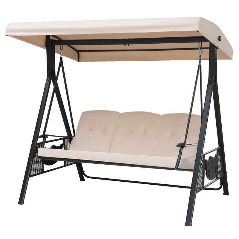 Swing Chair for Yard, Beige