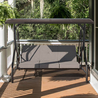 Patio 3-Seat Swing for Deck