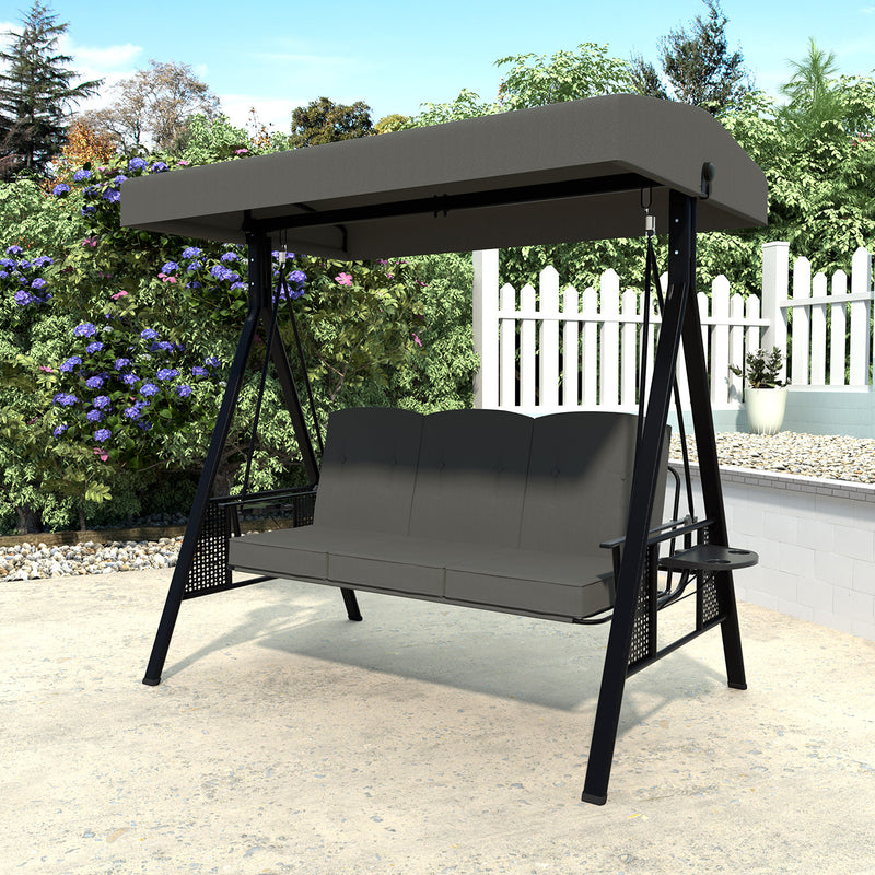  Patio Swing Chair with Canopy