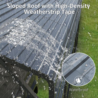 water-resistant heavy duty carport