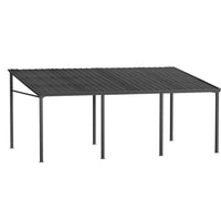 12'x20' wall mounted pergola