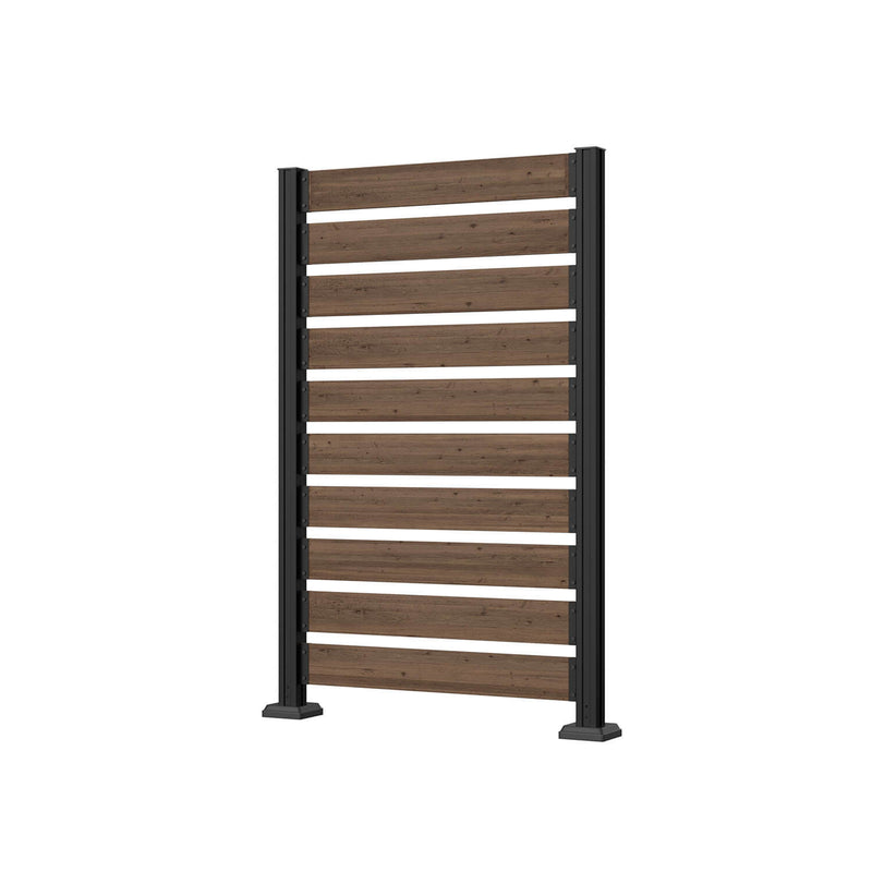 wooden slat screen