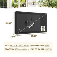 TV Dust Cover for 26"-55" TVs