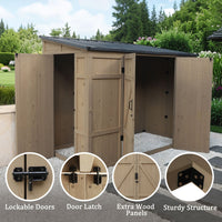 Solid wood storage sheds for sale​