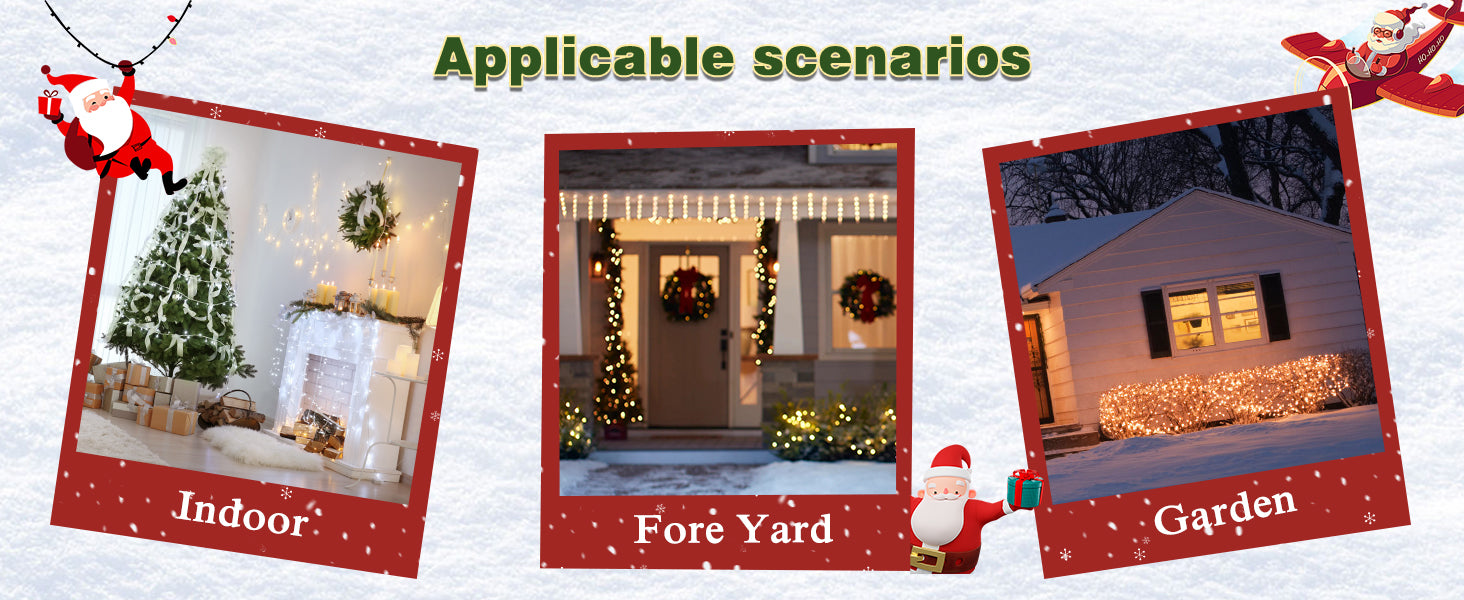 lighted reindeer set for indoor, fore yard and garden