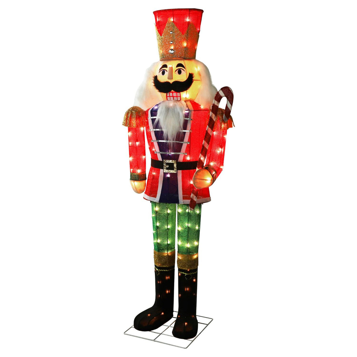 Veikous nutcracker soldier decor lights