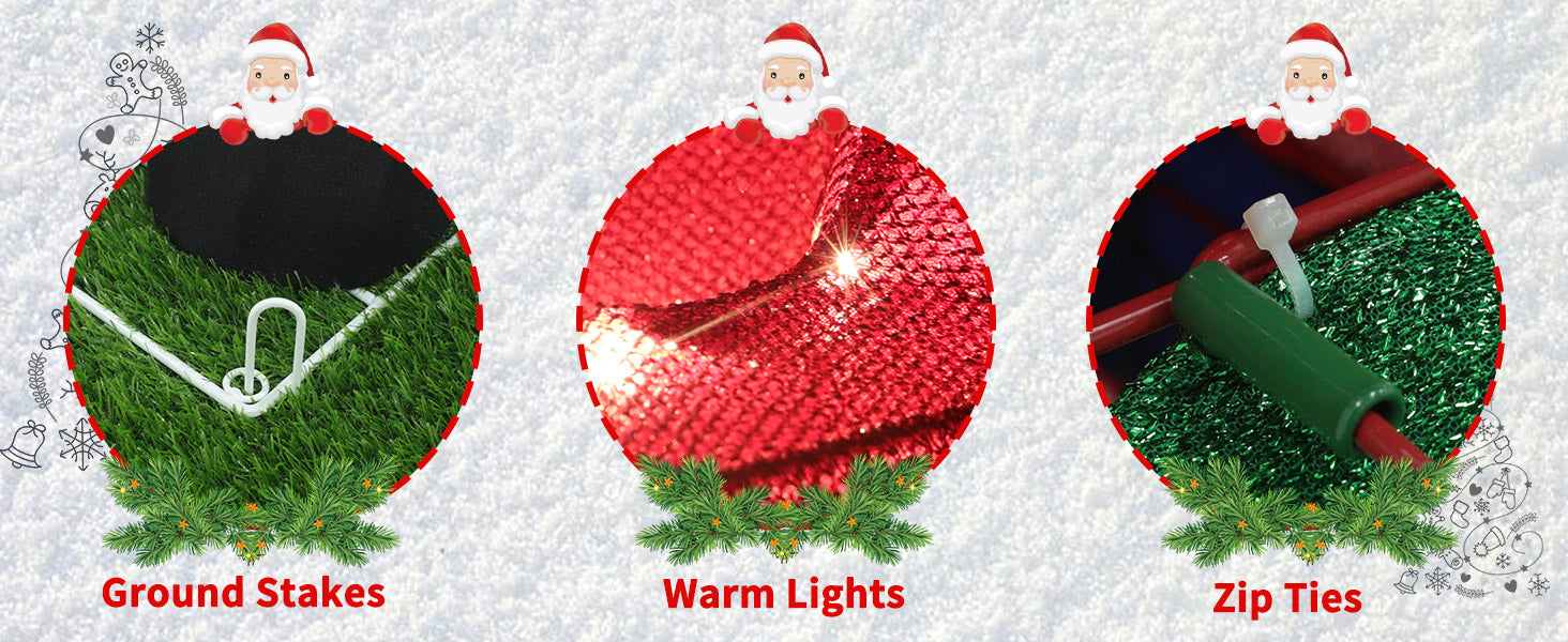 Christmas Nutcracker with Warm Lights