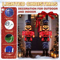 Light up Outdoor Nutcracker