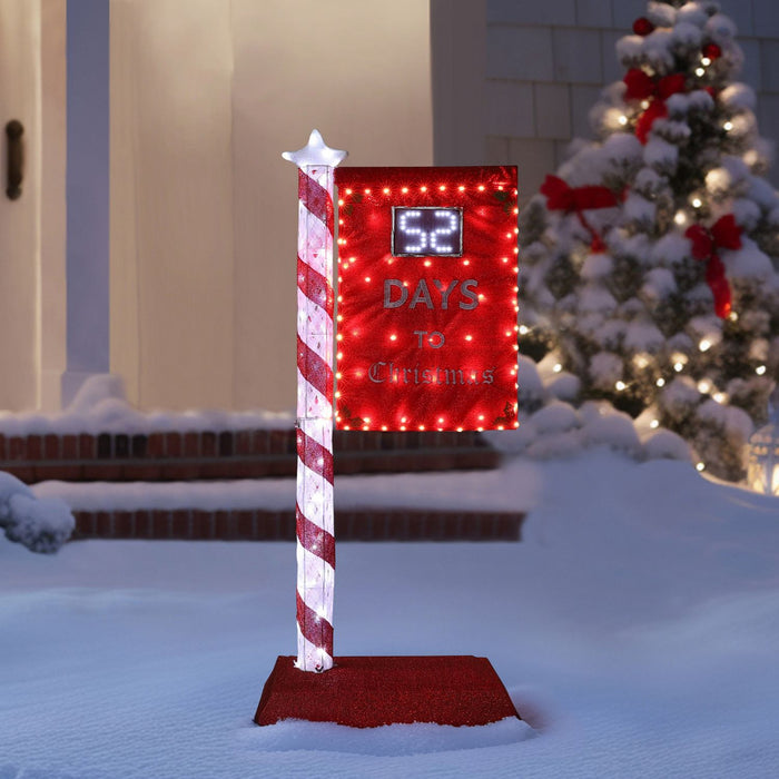 Electronic Christmas Countdown Sign for Outdoor Light up – Veikous