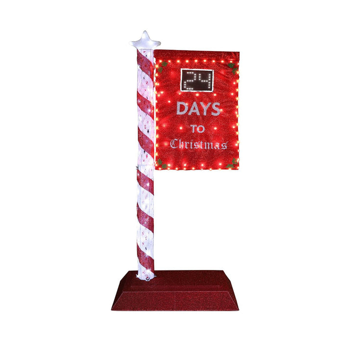 Electronic Christmas Countdown Sign for Outdoor Light up – Veikous