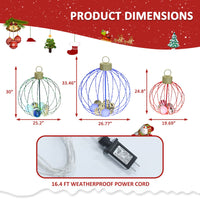 33in Christmas Sphere Lights