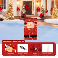 3D Light up Animated Santa Claus