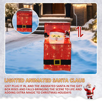 Light-Up Santa Claus Decor