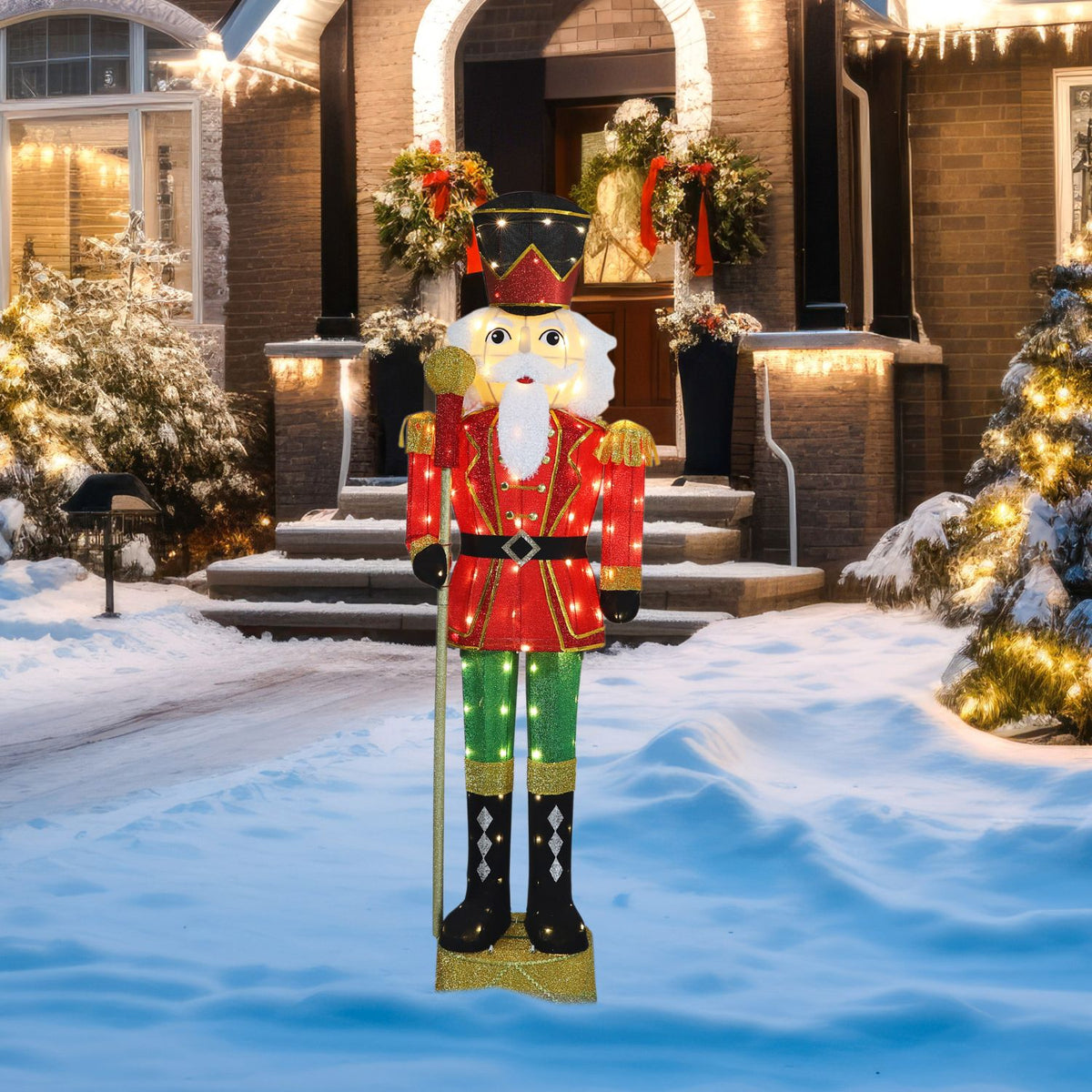 light up nutcracker soldier