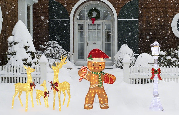 outdoor holiday decor for yard