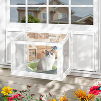 Plexiglass Cat Window Box for Indoor Cats