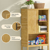 Over the Toilet Storage Cabinet with Sliding Door