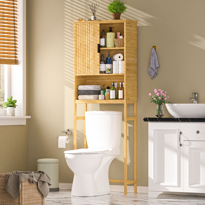 Veikous Over the Toilet Storage Cabinet