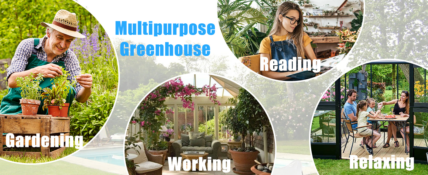 Practical wood greenhouse kits