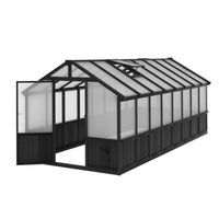 Large Wooden Greenhouse, Black