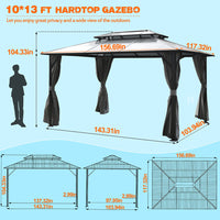 10 X 13FT heavy duty gazebo