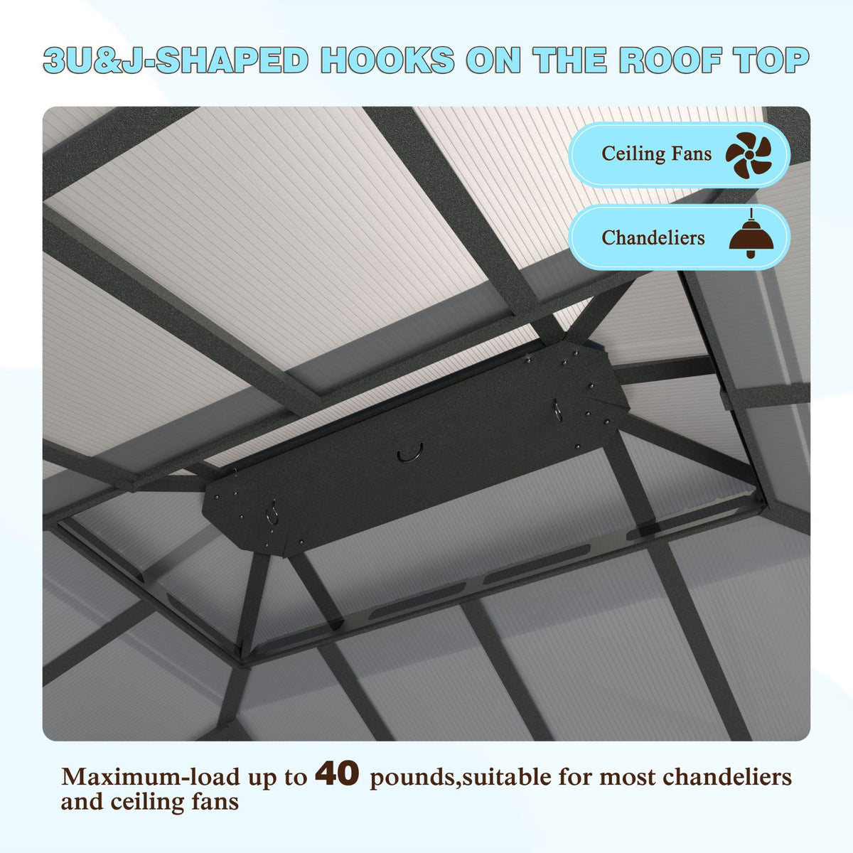 10 x13 Hardtop Gazebo