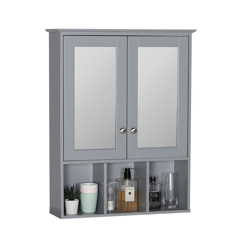 veikous Oversized Bathroom Medicine Cabinet Wall Mounted Storage with Mirrors -  veikous Medicine cabinets 85.99